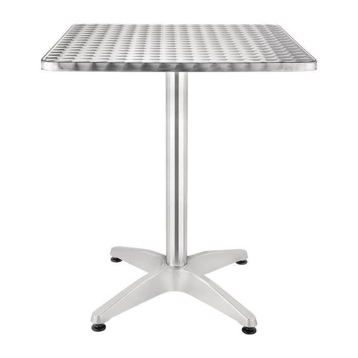 Aluminium Frame. Stainless Steel Top. Dimensions: 720(H) x 600(W) x 600(D)mm