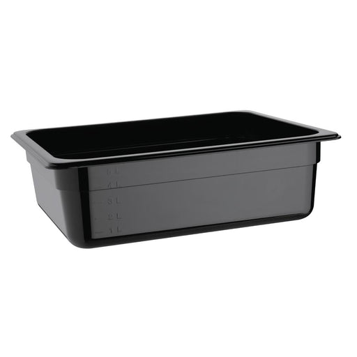 Capacity: 6Ltr. GN 1/2. Half Size. Depth: 100mm
