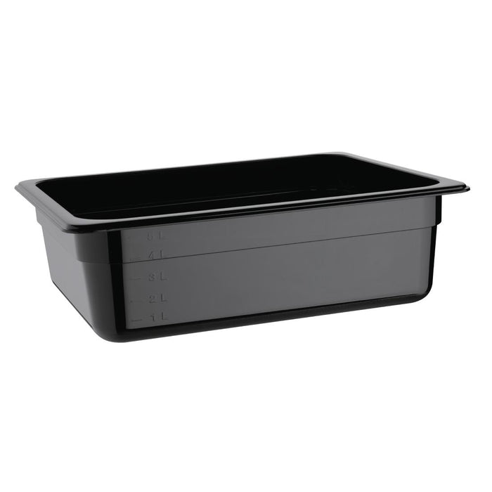 Capacity: 6Ltr. GN 1/2. Half Size. Depth: 100mm