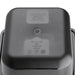 Vogue Polycarbonate 1/6 Gastronorm Container 100mm Black Vogue