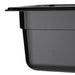 Vogue Polycarbonate 1/6 Gastronorm Container 100mm Black Vogue