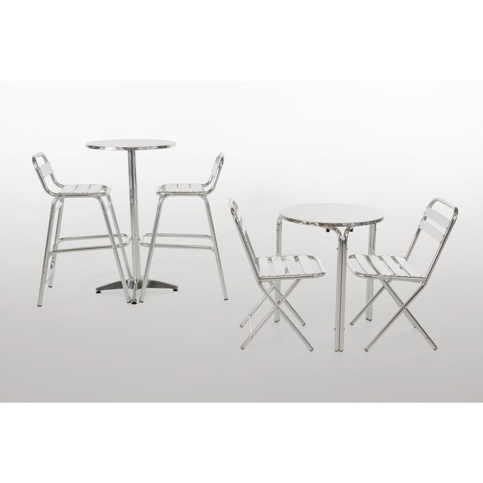Bolero Round Stackable Bistro Table 600mm Bolero