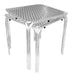Bolero Square Stacking Table Stainless Steel 700mm Bolero
