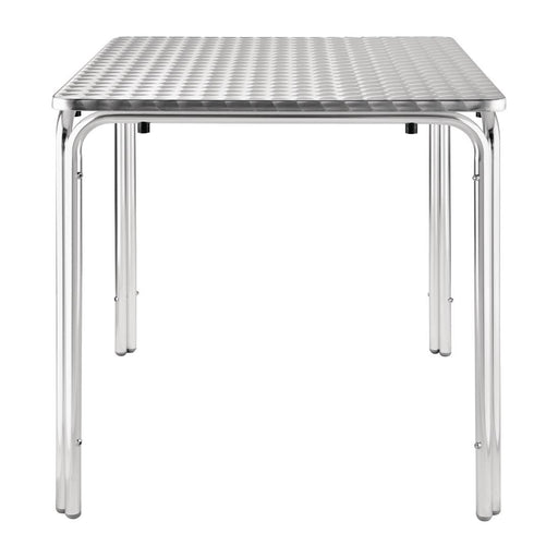 Aluminium Frame. Stainless Steel Top. 720(H) x 700(W) x 700(D)mm