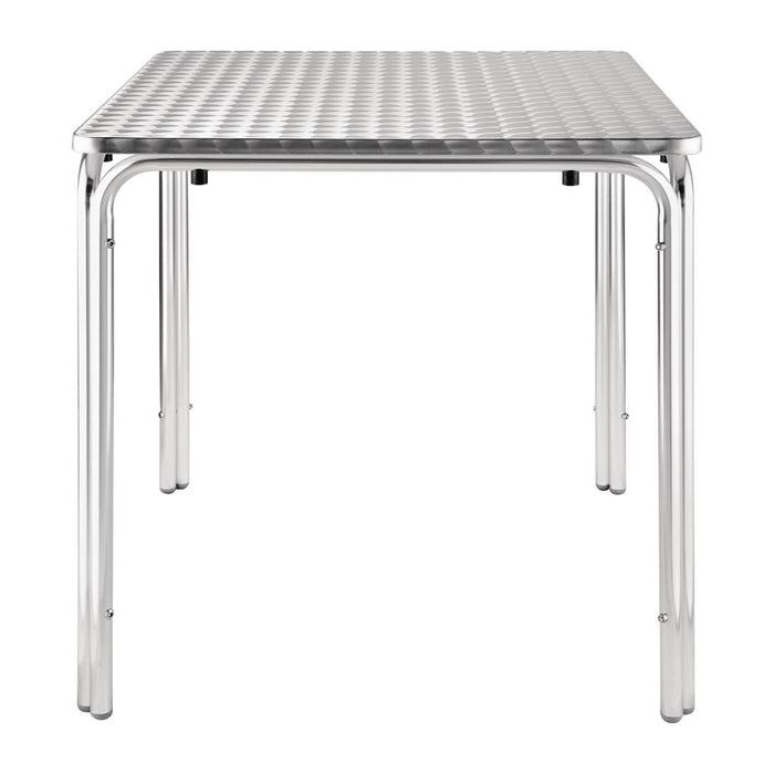 Aluminium Frame. Stainless Steel Top. 720(H) x 700(W) x 700(D)mm