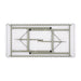 Bolero PE Rectangular Folding Table White 4ft (Single) Bolero
