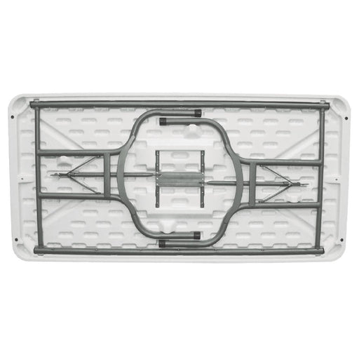 Bolero PE Rectangular Folding Table White 5ft (Single) Bolero