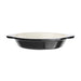 Vogue Black Cast Iron Round Gratin Dish 750ml Vogue