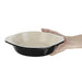 Vogue Black Cast Iron Round Gratin Dish 750ml Vogue