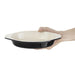 Vogue Black Cast Iron Oval Gratin Dish 650ml Vogue