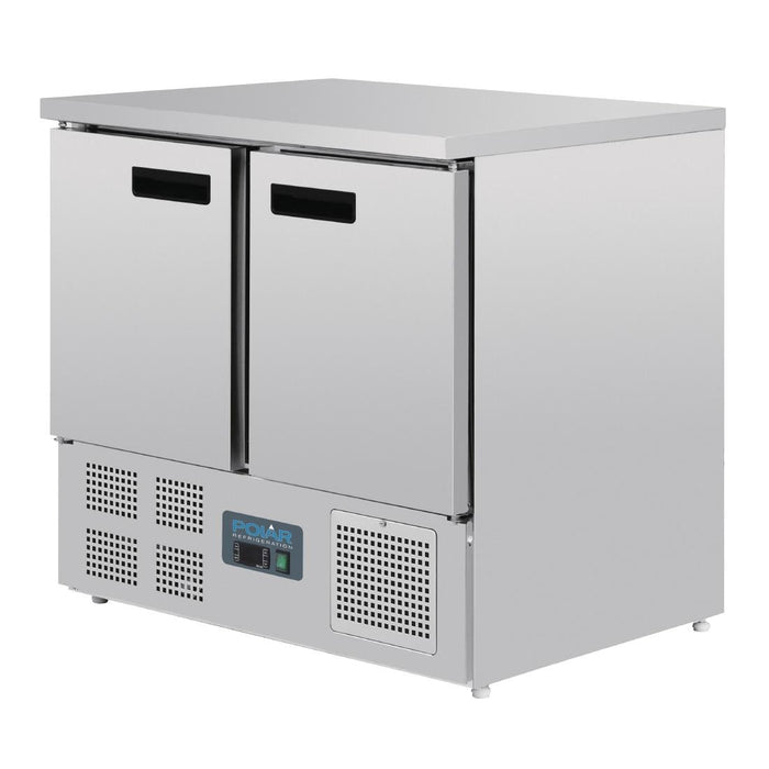 Polar G-Series Double Door Counter Fridge 240Ltr Polar