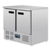 Polar G-Series Double Door Counter Fridge 240Ltr Polar