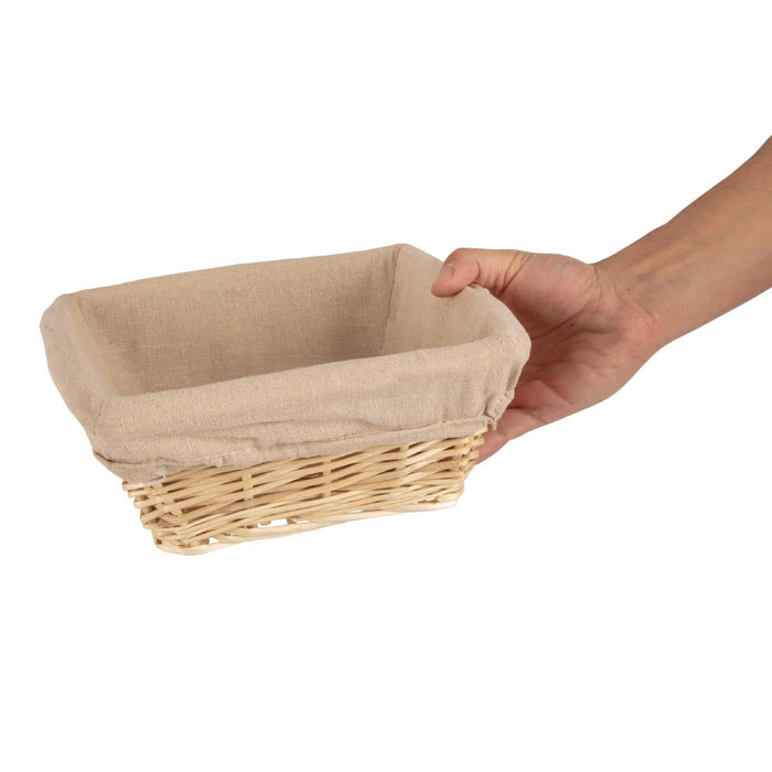Olympia Wicker Square Basket Olympia
