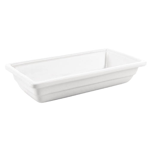 1/3GN. Colour: White. Depth: 65mm