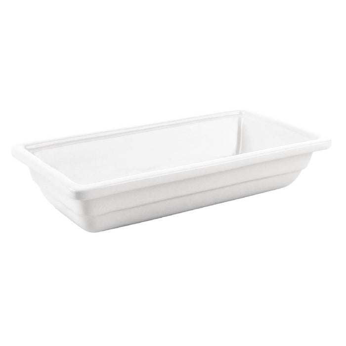 1/3GN. Colour: White. Depth: 65mm