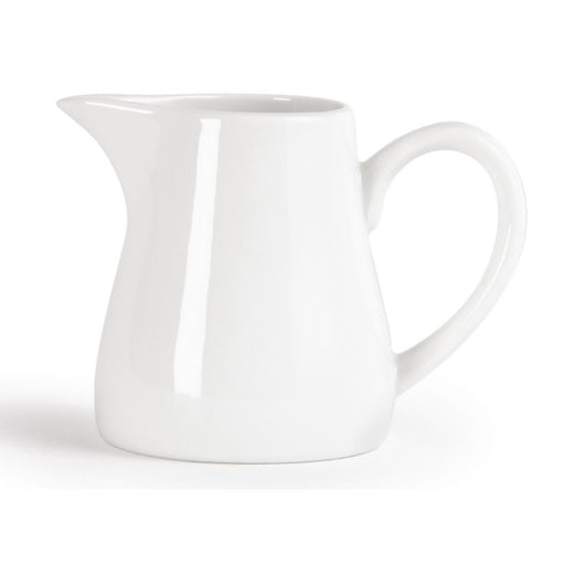 Olympia Whiteware Cream and Milk Jugs 212ml (6 Pack) Olympia