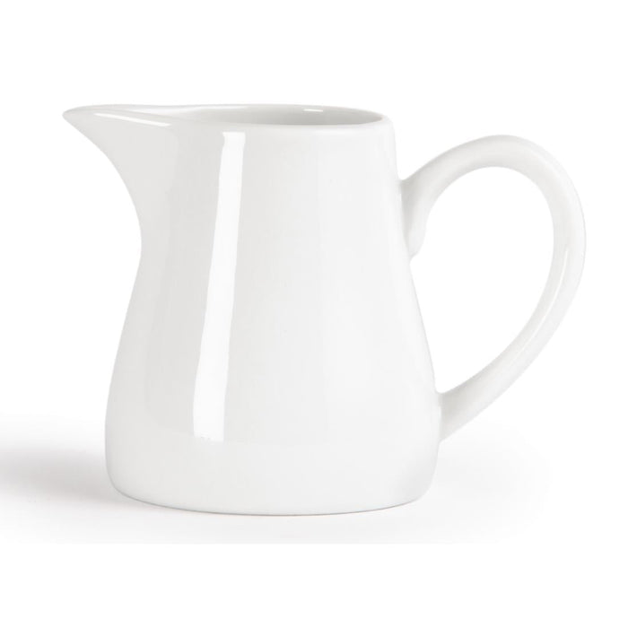 Olympia Whiteware Cream and Milk Jugs 212ml (6 Pack) Olympia