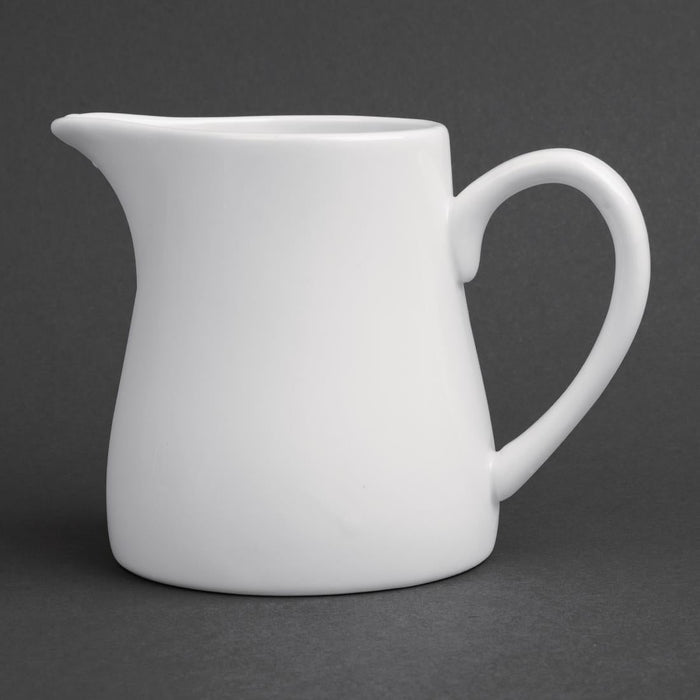 Olympia Whiteware Cream and Milk Jugs 305ml (6 Pack) Olympia