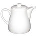 Olympia Whiteware Teapots 483ml (4 Pack) Olympia