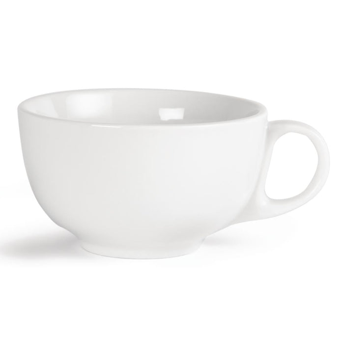 Olympia Whiteware Cappuccino Cups 425ml 15oz (12 Pack) Olympia