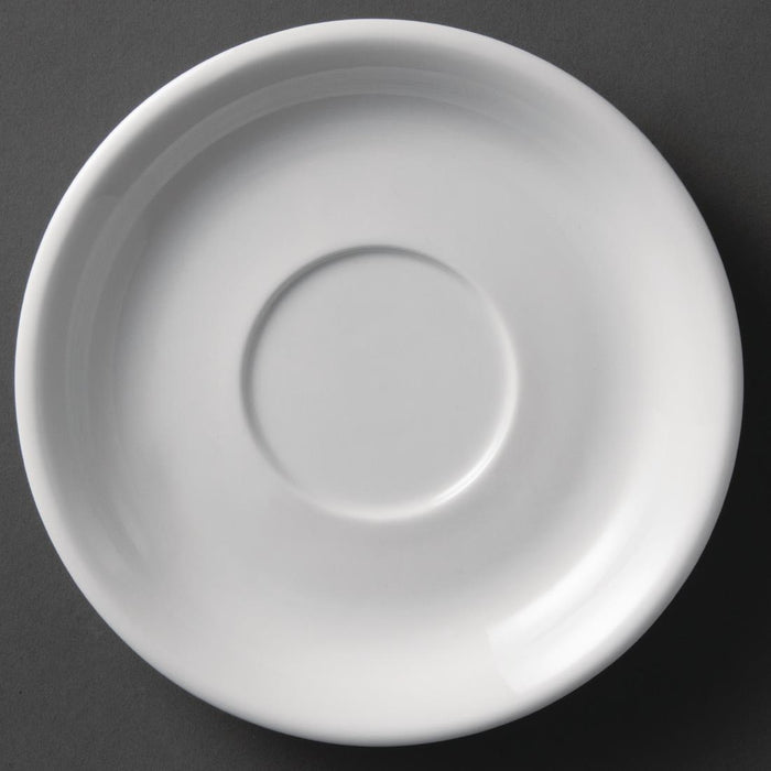 Size: 180(Ø)mm/ 7". Fits cup U827.  Pack Quantity: 12. Lifetime Edge-Chip Warranty