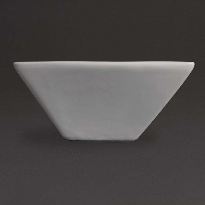 Olympia Whiteware Square Bowls 170mm (12 Pack) Olympia