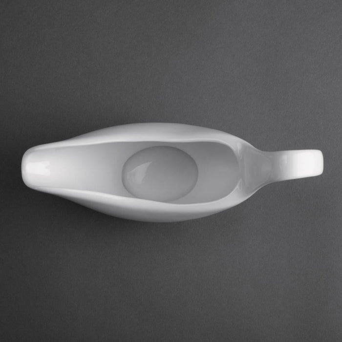 Olympia Whiteware Gravy Boats 340ml 12oz (6 Pack) Olympia