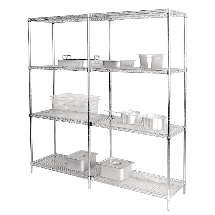 Vogue Chrome Wire Shelves 915x457mm (2 Pack) Vogue