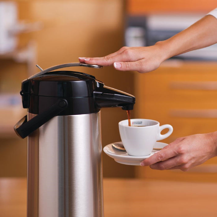 Bravilor Furento Pump Action 2.2Ltr Airpot Metallic Green Bravilor Bonamat