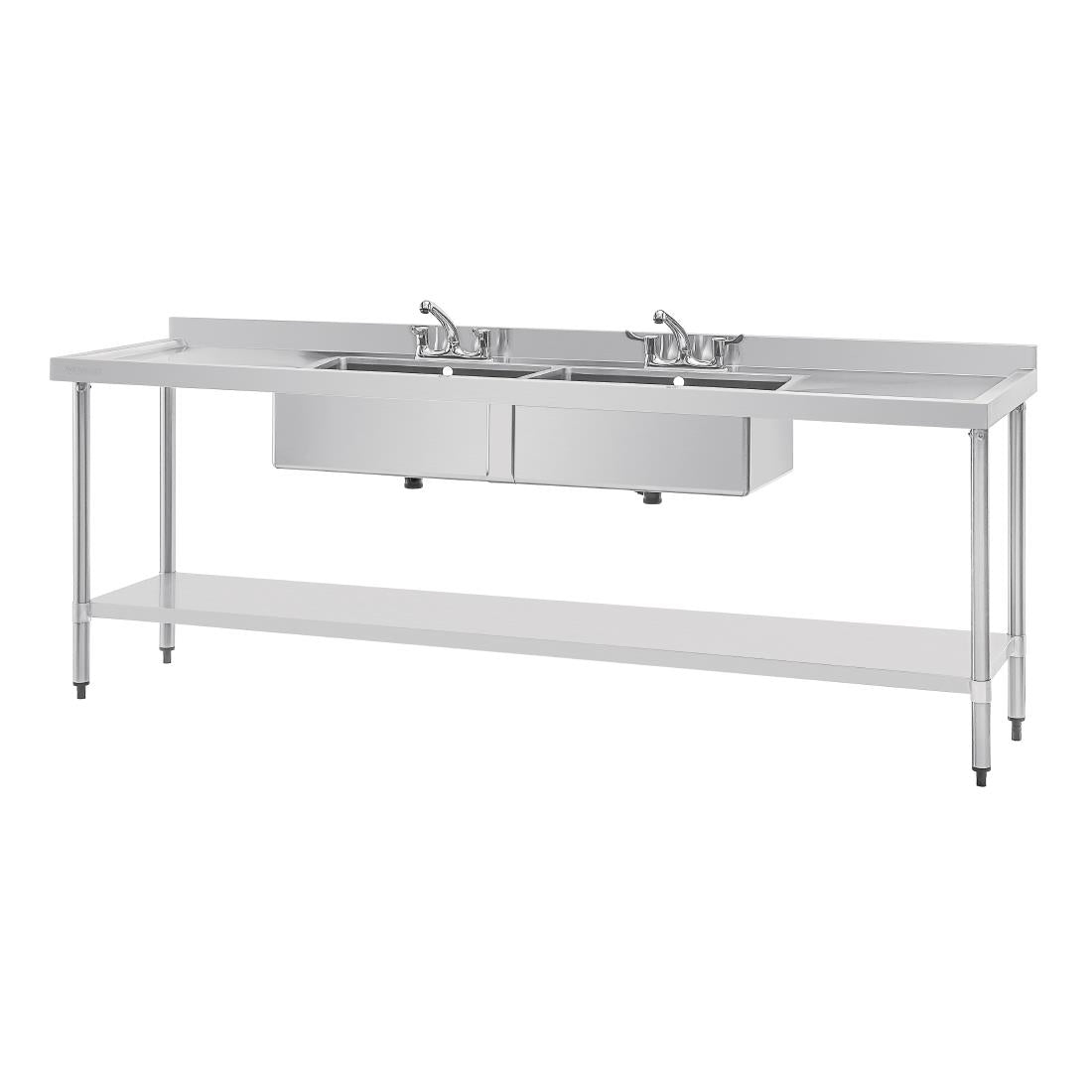 Sinks with Double Drainer