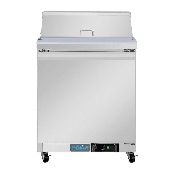 Polar U-Series Single Door Mega Top Prep Counter Fridge 154Ltr Polar