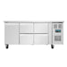Polar U-Series Single Door and 4 Drawer Counter Fridge 358Ltr Polar