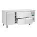 Polar U-Series Single Door and 4 Drawer Counter Fridge 358Ltr Polar