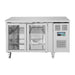 Polar U-Series 2 Door Counter Fridge with Glass Doors Polar