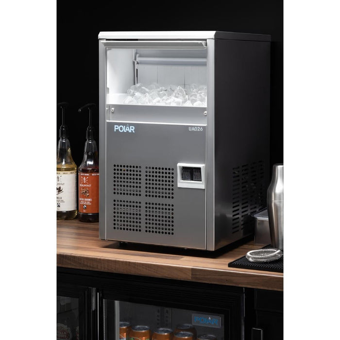 Polar U-Series Gourmet Cube Ice Maker 21kg Output Polar