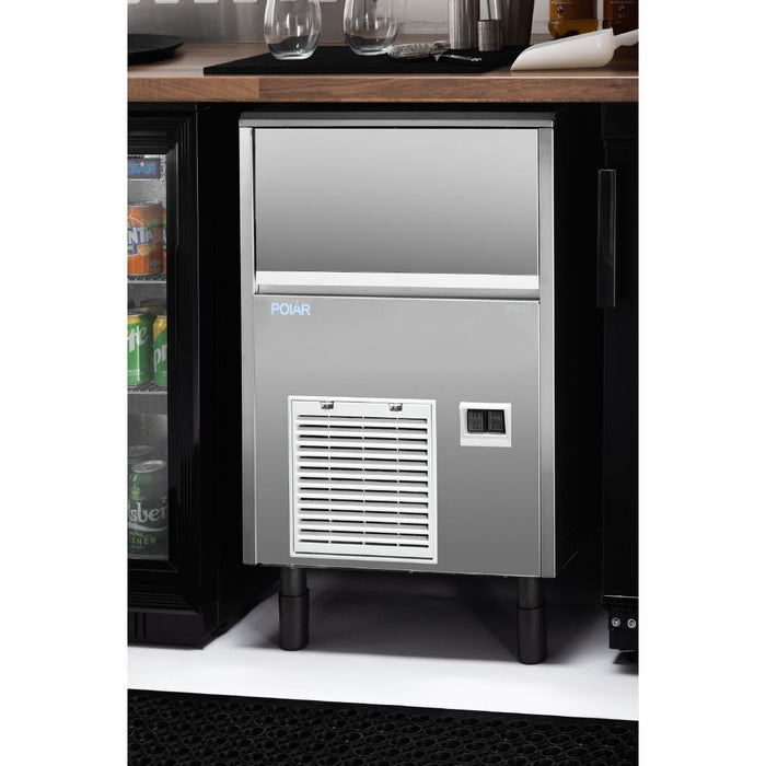 Polar U-Series Gourmet Cub Ice Maker 33kg Output Polar