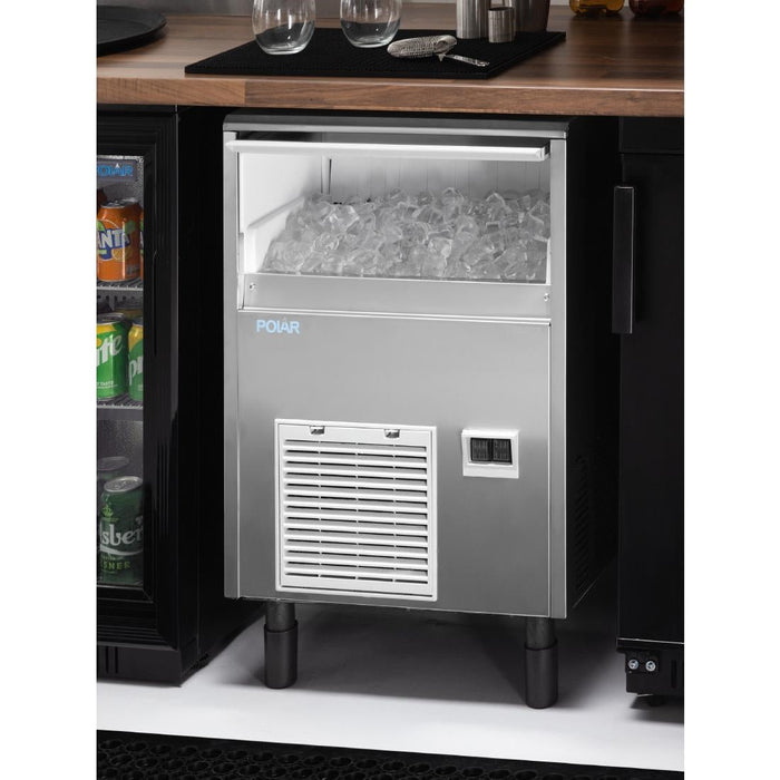 Polar U-Series Gourmet Cub Ice Maker 33kg Output Polar