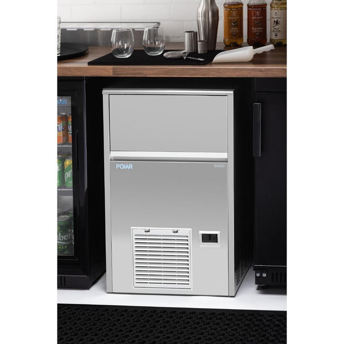 Polar U-Series Gourmet Cube Ice Maker 47kg Output Polar