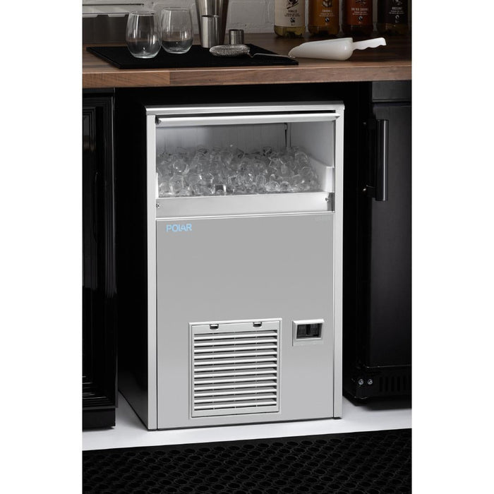 Polar U-Series Gourmet Cube Ice Maker 47kg Output Polar