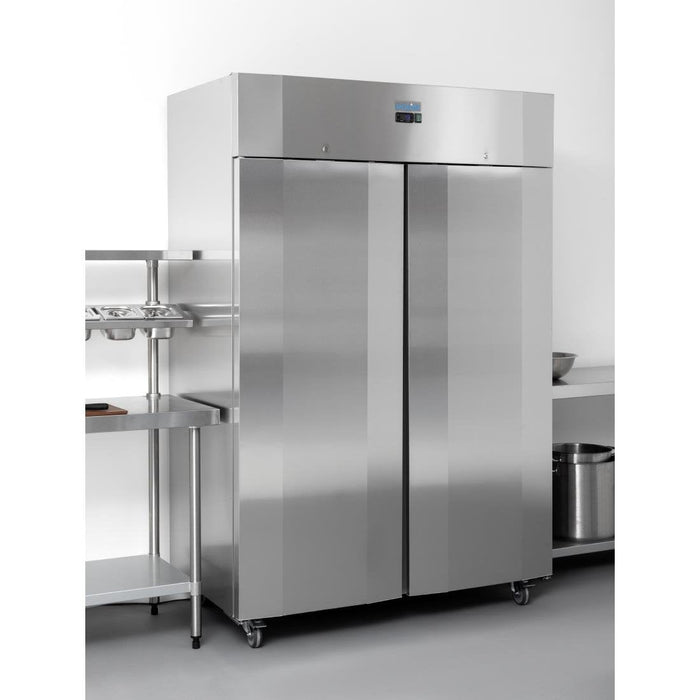 Polar U-Series Energy Efficient Double Door Upright Freezer 1400Ltr Polar