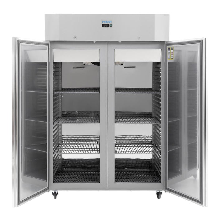Polar U-Series Energy Efficient Double Door Upright Refrigerator 1400Ltr Polar