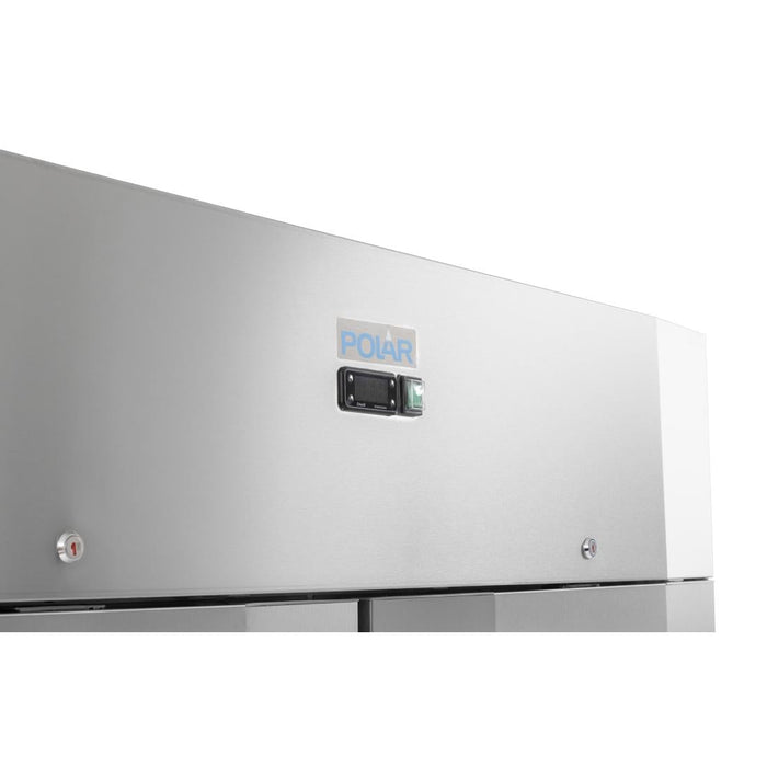 Polar U-Series Energy Efficient Double Door Upright Freezer 1400Ltr Polar