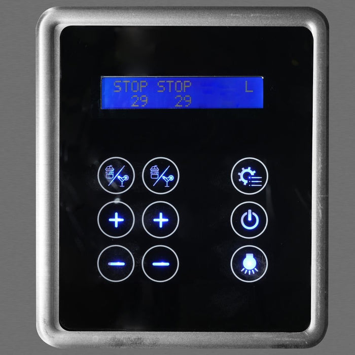 Polar U-series Low Sugar and Alcohol Compatible Slush Maker 2x 12Ltr Polar