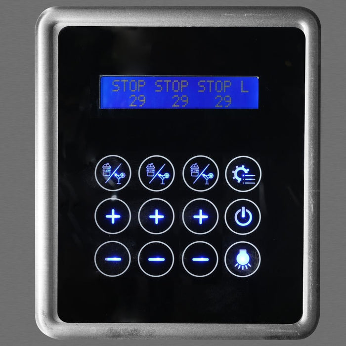 Polar U-series Low Sugar and Alcohol Compatible Slush Maker 3x 12Ltr Polar