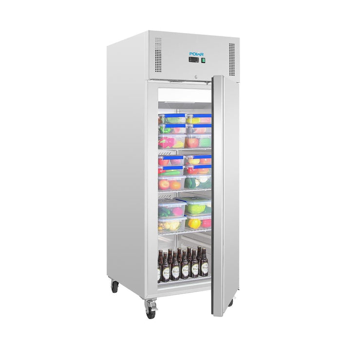 Polar U-Series Single Door Upright Fridge 560Ltr Polar