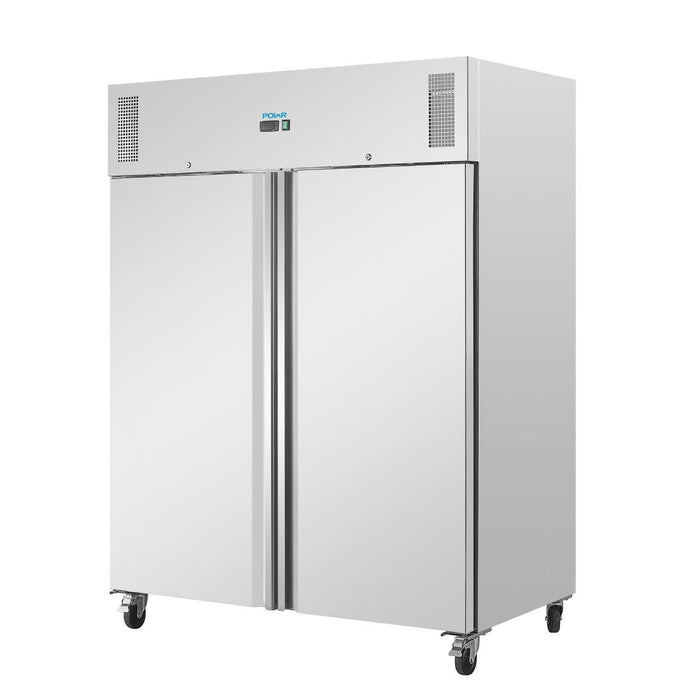 Polar U-Series Double Door Upright Fridge 1300Ltr Polar