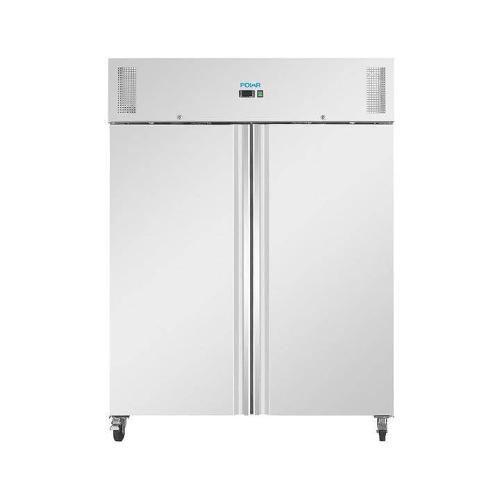 Polar U-Series Double Door Upright Freezer 1300Ltr Polar