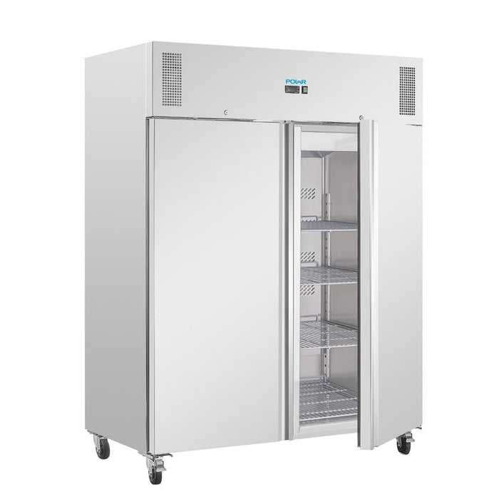 Polar U-Series Double Door Upright Freezer 1300Ltr Polar