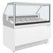Polar U-Series 6 Pan Ice Cream Serve Over Cabinet Freezer Polar
