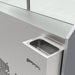 Polar U-Series 6 Pan Ice Cream Serve Over Cabinet Freezer Polar
